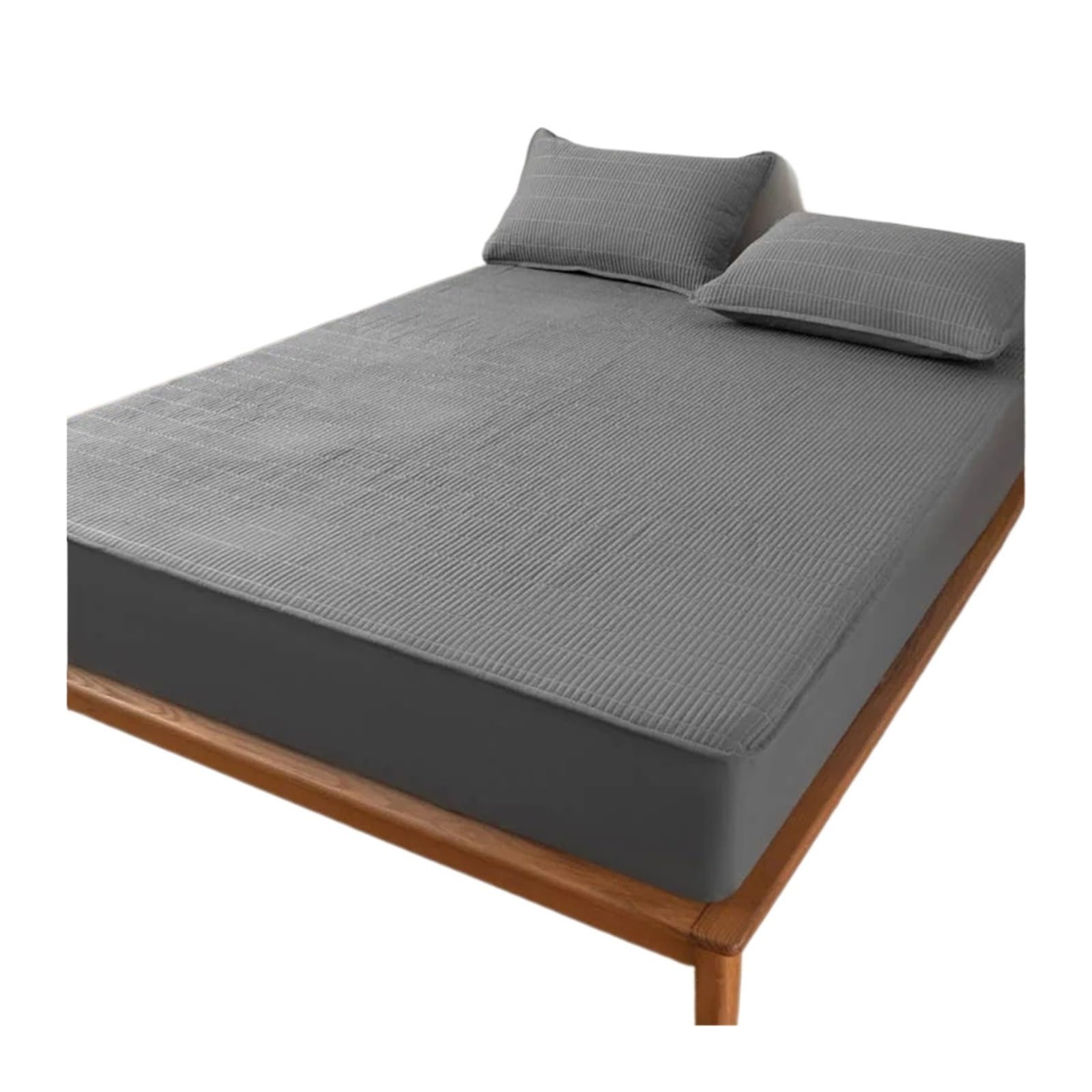 ZIHDKE 1pcs ProtectorBreathable Noiseless Mattress Cover, Deep Pocket Anti-Slip,Washable for Tatami(160x200cm(63x79 in))