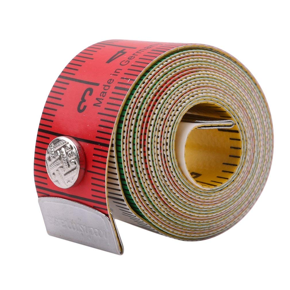 Costura/cortador cinta métrica 150 cm Sastrería suave tela plana cinta métrica doble cara con cm y pulgadas