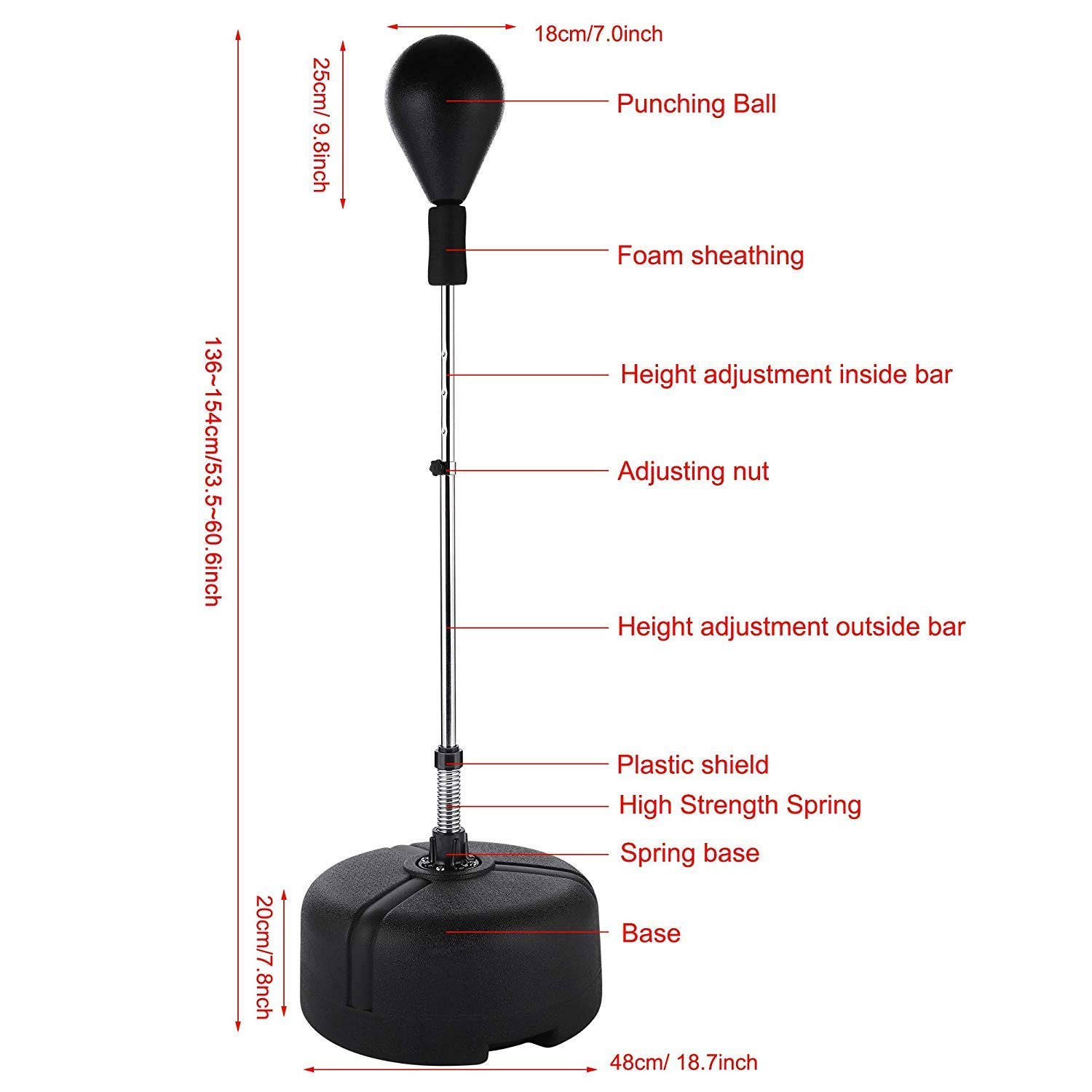 hicient punching bag