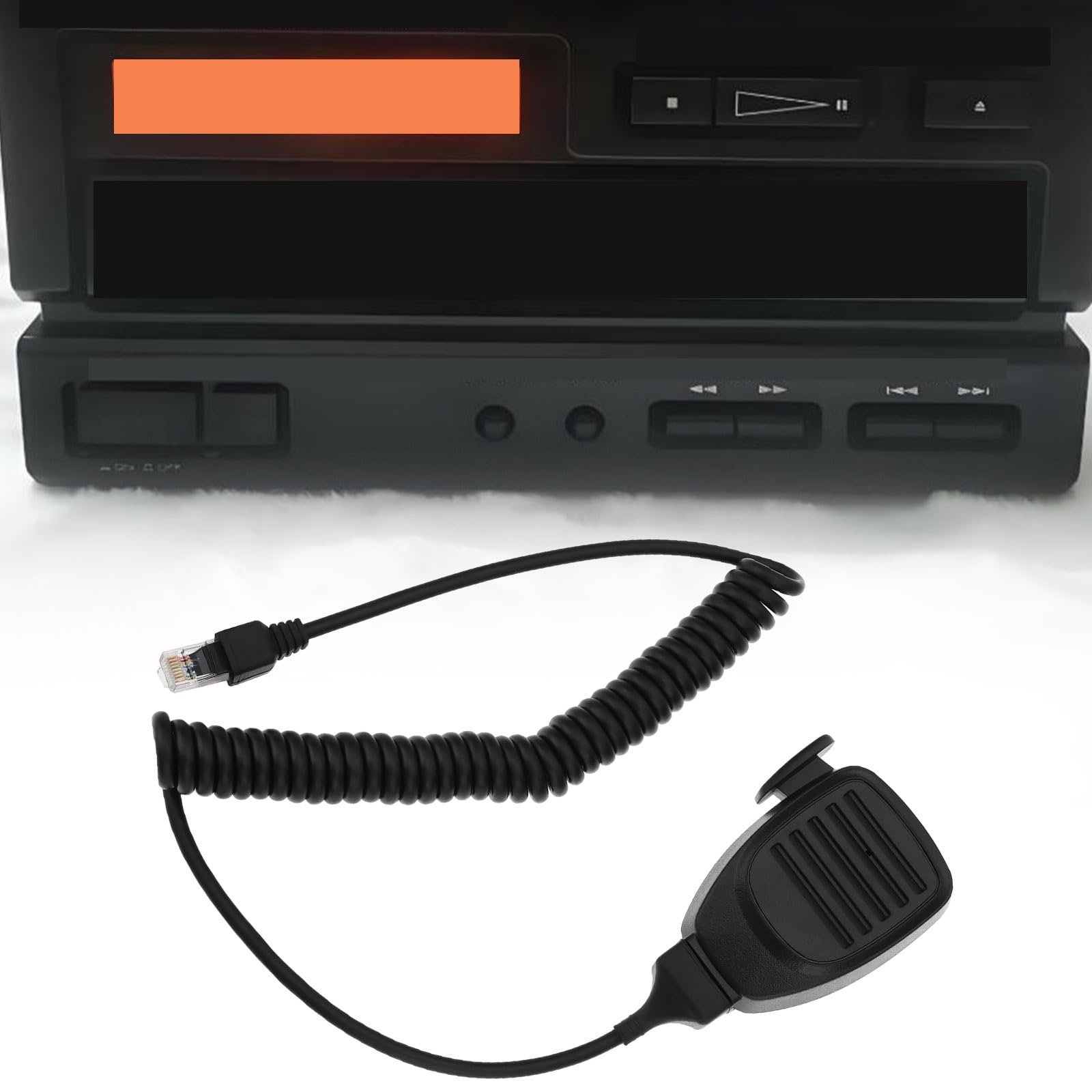 Microfono di Ricambio Compatibile con Kenwood TS-480 TM-V7 TM-D700 TM-D710 TM-G707 TM-V71