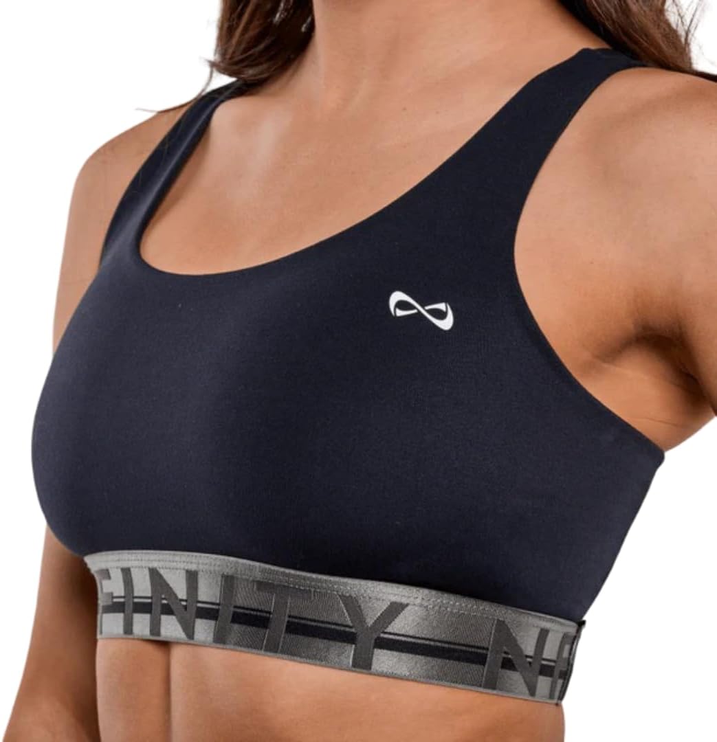 Nfinity Flex Bra for Cheerleaders - Seamless Supportive Comfort with Adjustable Straps, Breathable Fabric, Full Coverage, Perfect for Everyday Wear, Ultra Soft Stretch Material