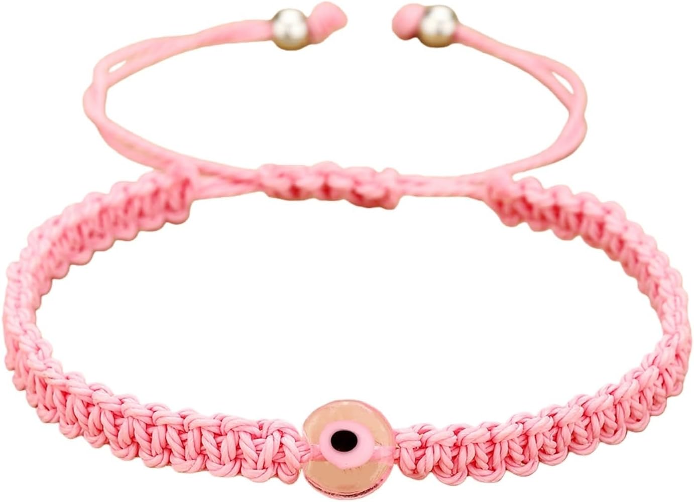 Evil Eye Handmade Braided Adjustable Colorful Rope String Bracelets Lucky Protection Amulet Turkish Thread Bracelet Friendship Couple Family Jewelry for Women Men