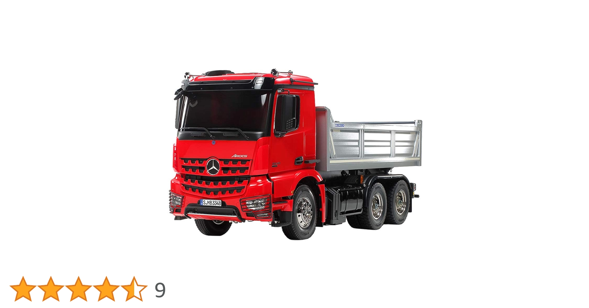TAMIYA メルセデス・ベンツ AROCS 3348 6x4 ダンプトラック TAMIYA 1/14 R/C MERCEDES-BENZ AROCS 3348 6X4 TIPPER TRUCK