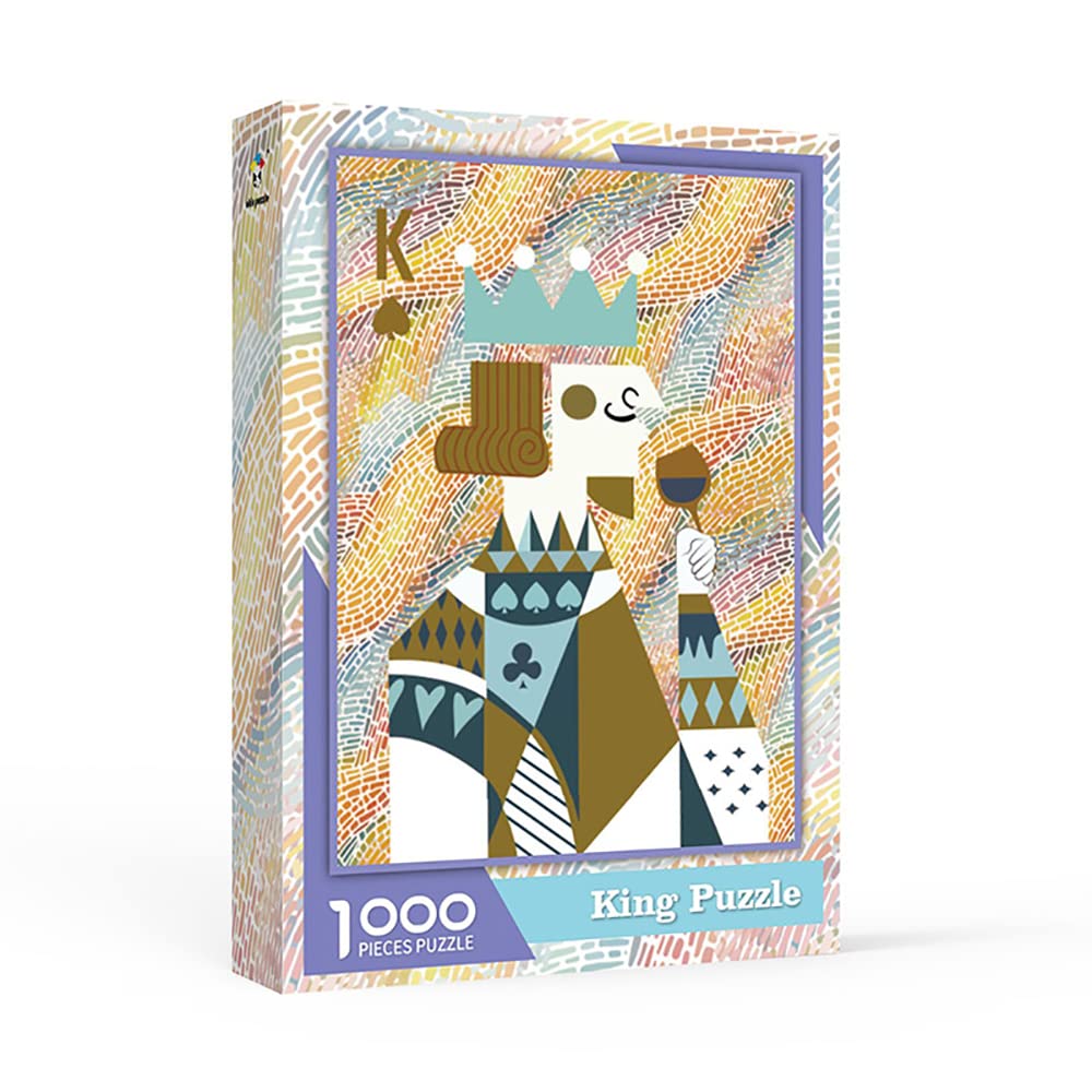 Puzzle Loft 1000 Teile Puzzle Für Erwachsene | 'Blick Auf Den See' | 68,6 X 50,8 Cm | Mit Referenzkarte & Buchstaben-Rückseite