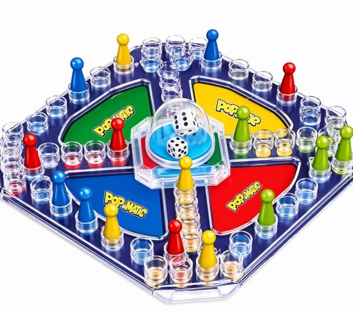 Best Gift Pop And Hop Board Game - Classic Board Games - Dice Games For Kids - Fun Board Games For Families - Games For 2 To 4 Players - Family Activities - Birthday Gift For Kids. Fast UK Delivery