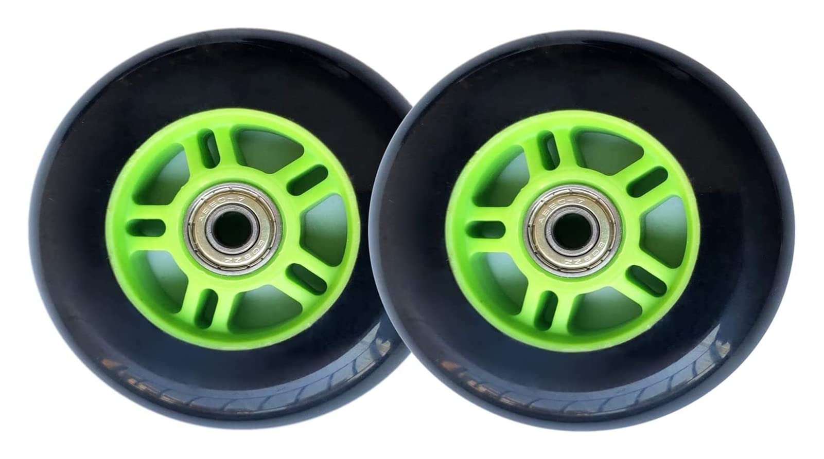 Roues de trottinette acrobatique 100 mm pour remplacer un pneu usé