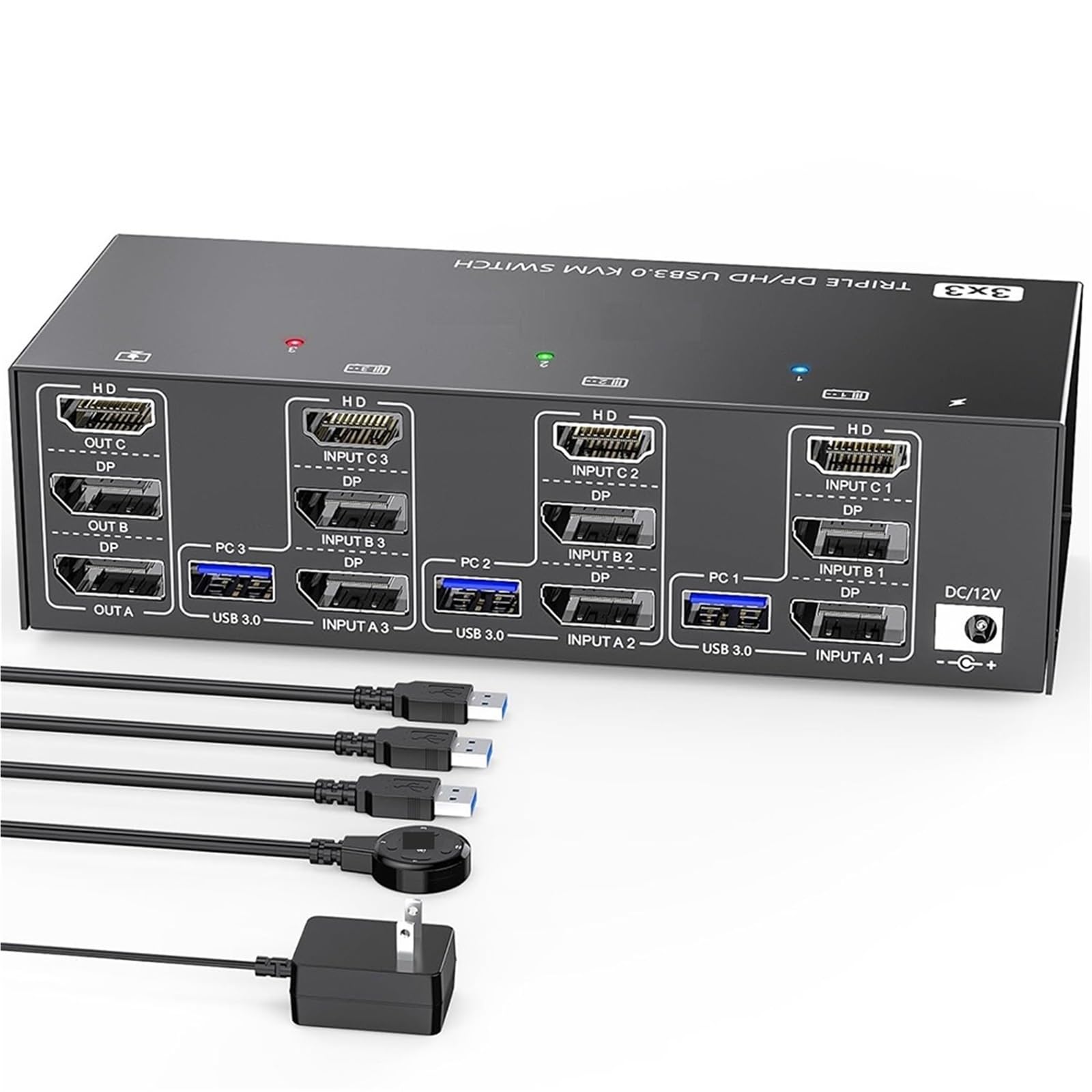 8K@60Hz HDMI+DisplayPort KVMスイッチ Amazon.com: UGREEN 8K Displayport KVM Switch DP 1.4 with 4 USB 3.0