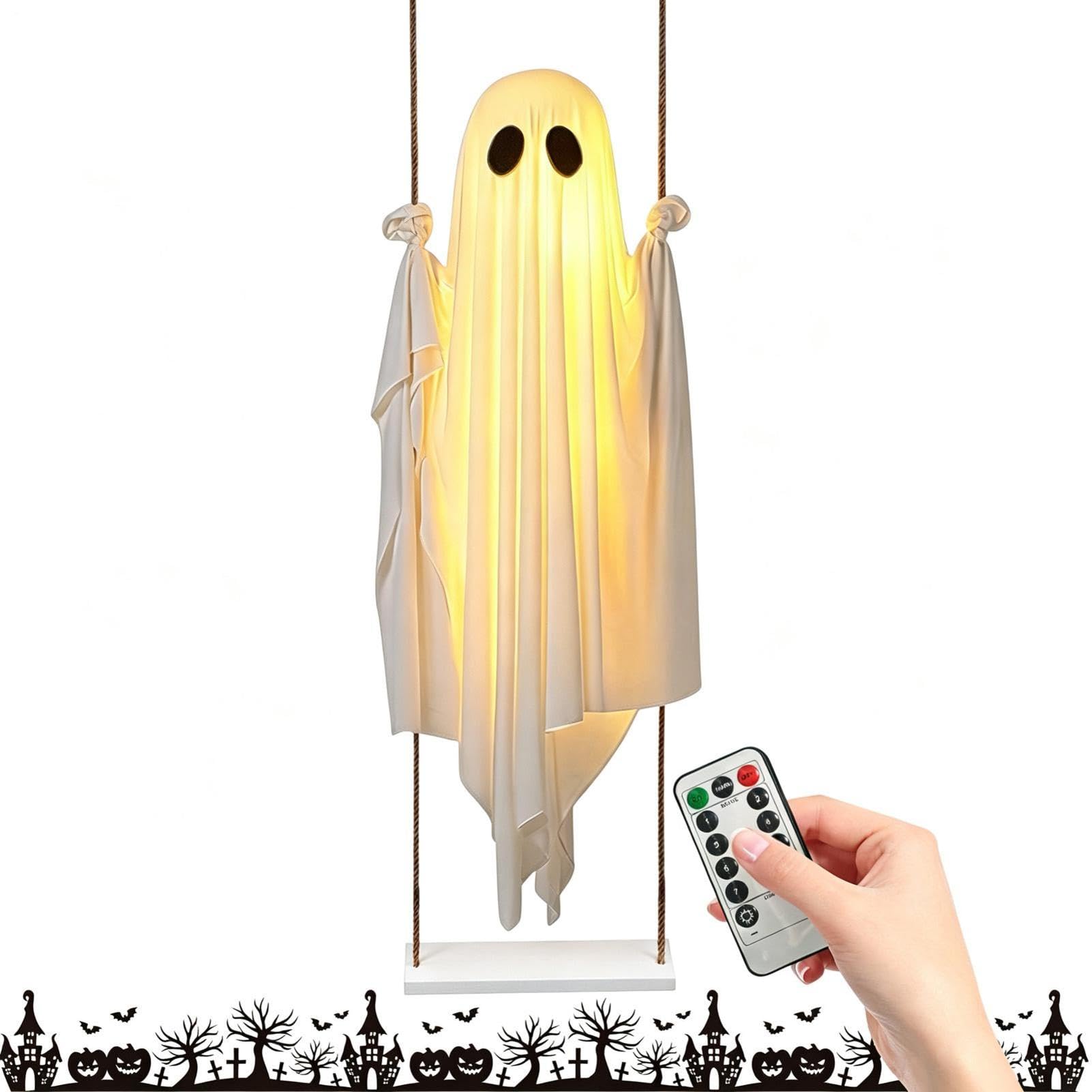 Figura del tessuto del fantasma 152cm 'oscillazione di Halloween per il