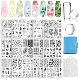 Biutee 15PCS Stamping Plates Set
