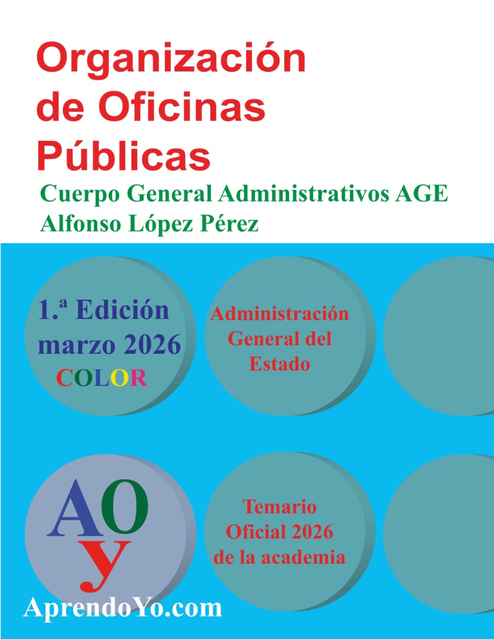 ORGANIZACIÓN DE OFICINAS PÚBLICAS: ADMINISTRATIVOS DE LA ADMINISTRACIÓN GENERAL DEL ESTADO