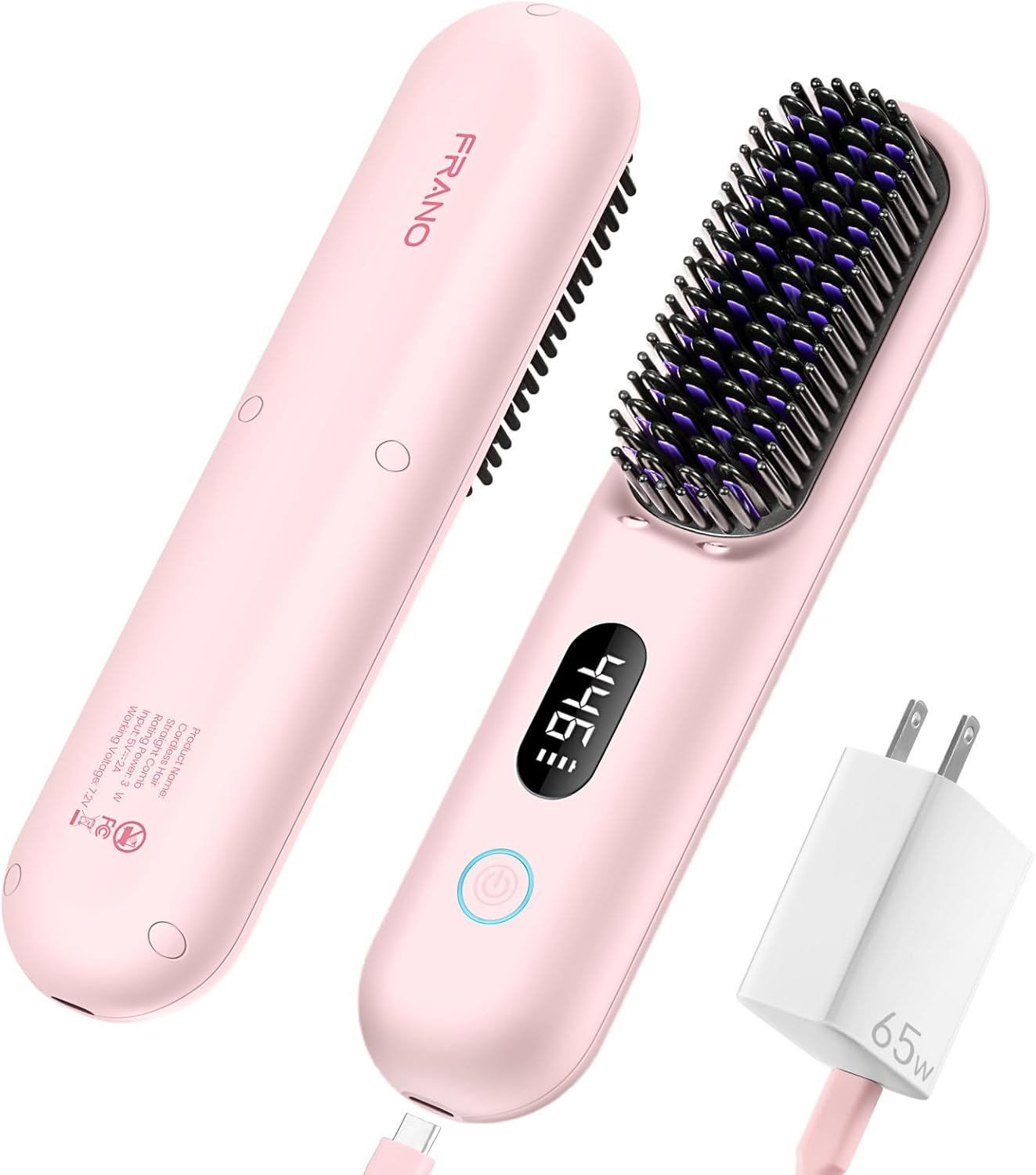 Cordless Hair Straightener Brush, Portable Bangladesh Ubuy
