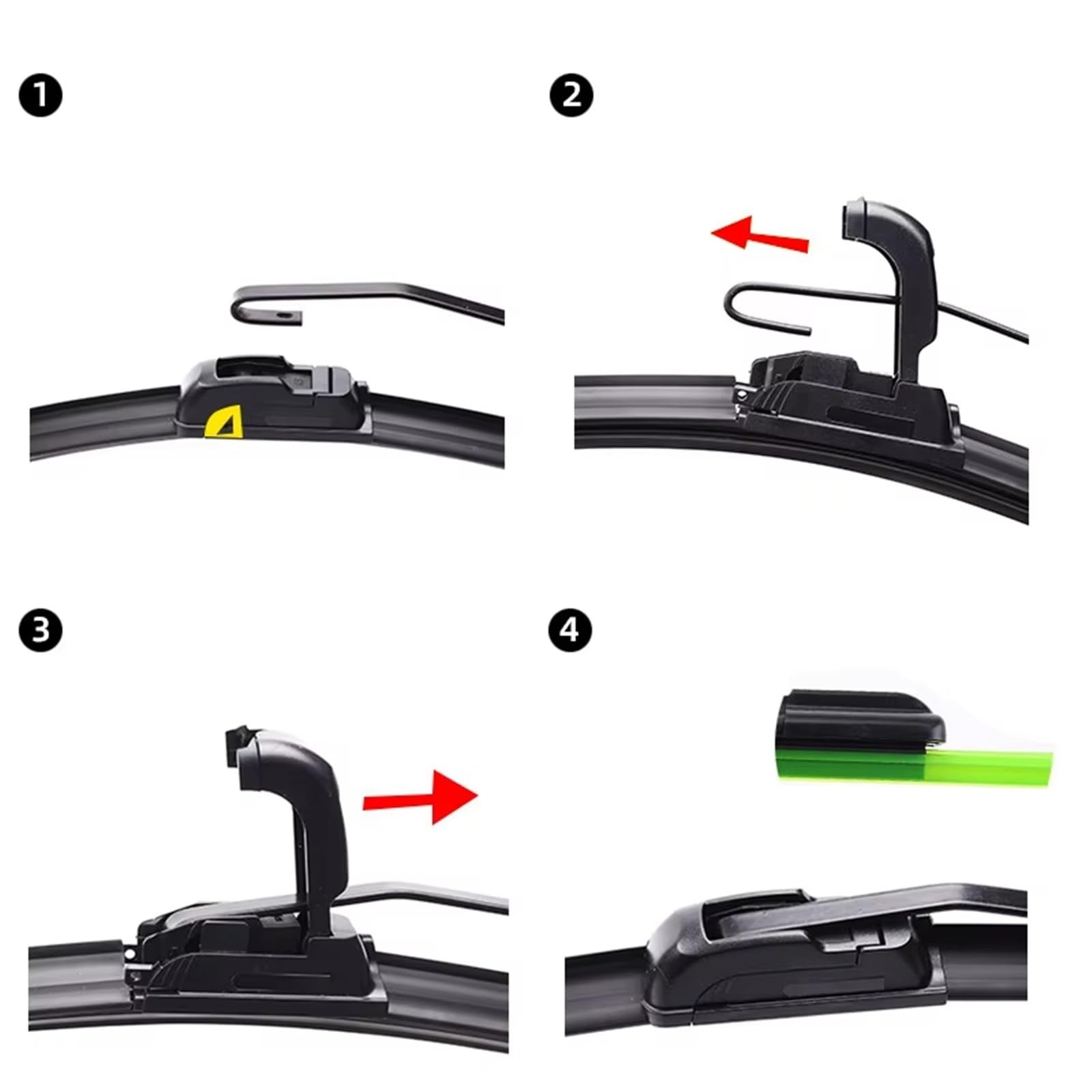 tergicristalli per Auto Compatibile con Scenic RX4 MK1 2000 2001 2002 2003 24 "16" 14 "Parabrezza Anteriore Spazzole Tergicristallo Posteriori Accessori Auto