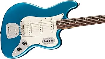 Amazon.com: Fender Vintera II '60s Bass VI - Lake Placid
