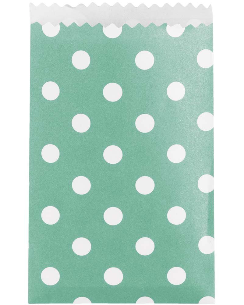 Fresh Mint Small Dots Treat Bag Pack of 20 One Size
