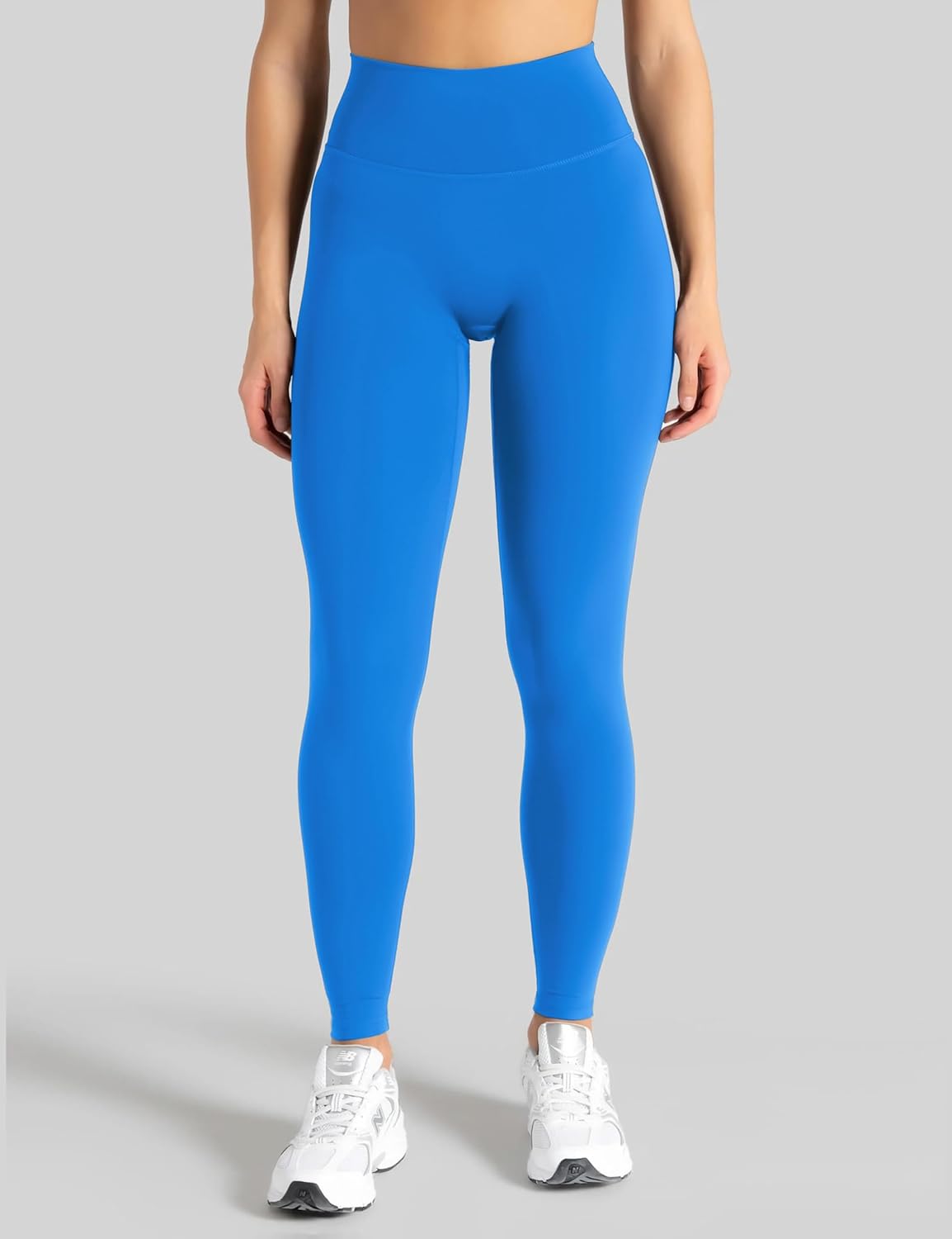 Unthewe Naked-Feel No Front Seam Leggings for Women - High Waisted Buttery Soft Workout Yoga Pants 25" - Image 2