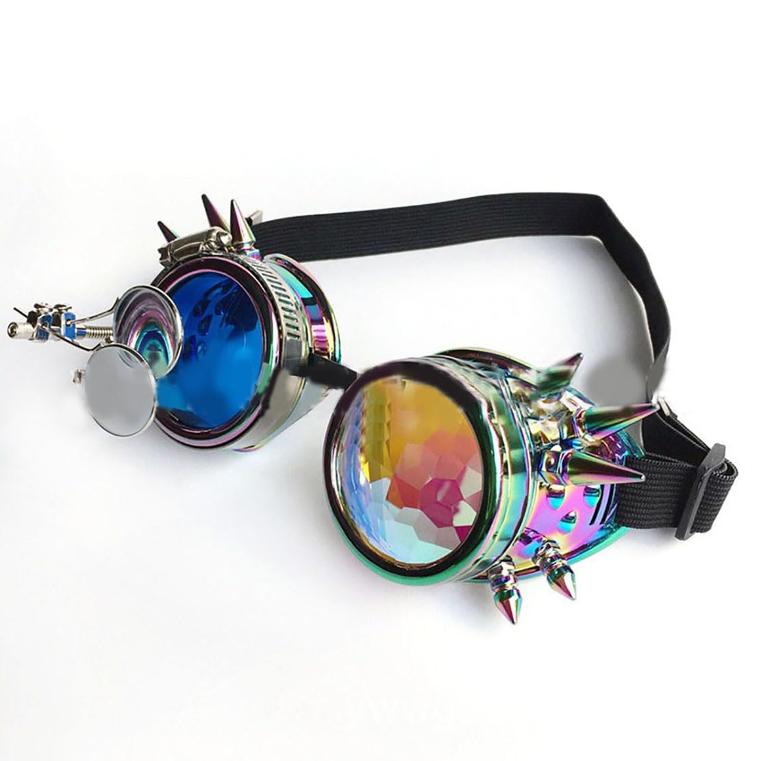 Vintage Steampunk Goggles Glasses Victorian Retro Cyberpunk Gothic Cosplay