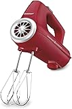 Cuisinart CHM-3R Electronic Hand Mixer 3-Speed, Red