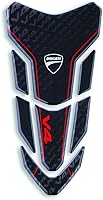 Vista 1 de Ducati V4 V4 protección de tanque adhesivo negro. 97480171A