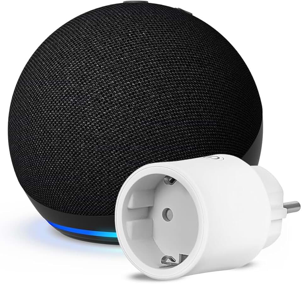 Echo Dot (5e génération) avec OSRAM SMART+ Prise intelligente avec Matter