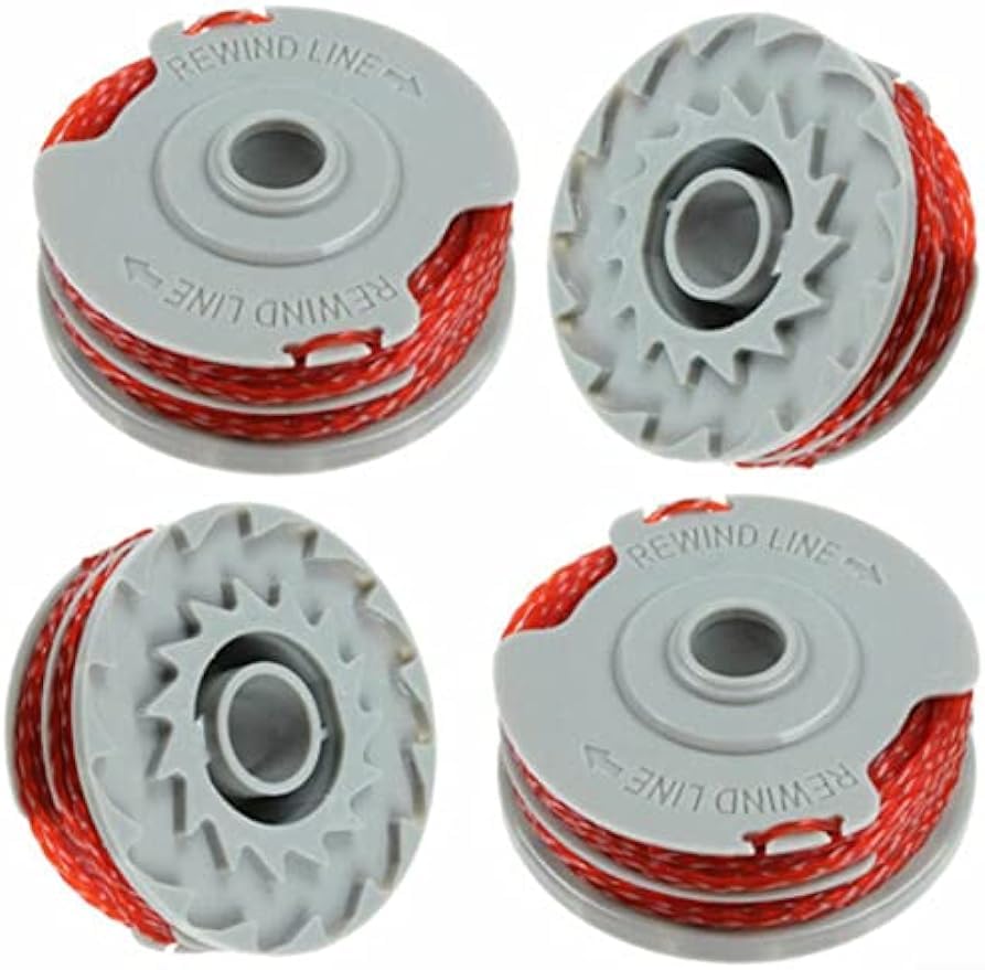 Bobine Et Fil Pour Débroussailleuse Pour Flymo Contour 500 Power Plus 500 Et 500XT (1 Capuchon De Bobine + 2 Bobines