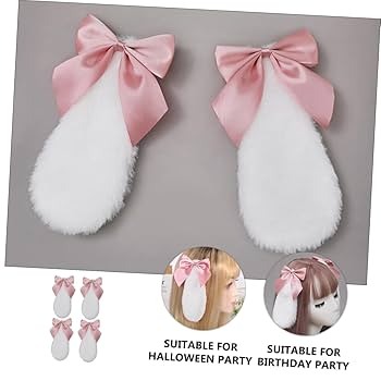 ⓝⓔⓦ【丸うさみみ編みリボン】ベビーヘアクリップ　キッズヘアクリップ　ヘアゴム ⓝⓔⓦ【丸うさみみ編みリボン】ベビーヘアクリップ キッズヘア