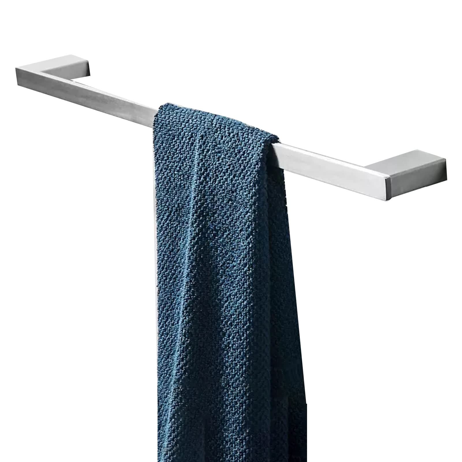 LMYSXAOZ Towel Racks,Hanger Wall Mounted Rail,Single Bar Needs Perforated,Stainless Steel Holder,for Kitchen Bathroom and Toilet (Size : 70cm)