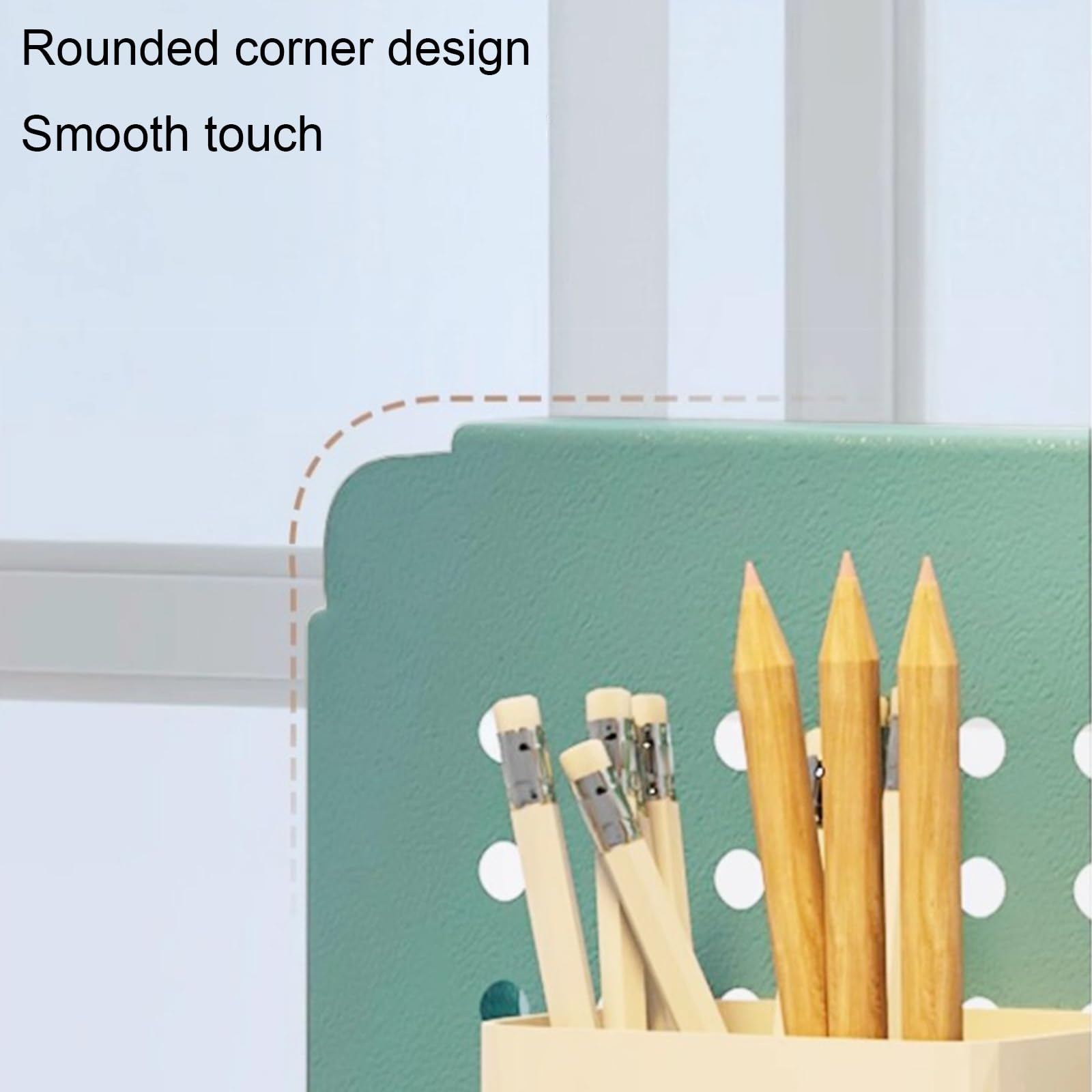 Organizer da scrivania magnetico in acciaio, con morsetto, accessorio da scrivania per ufficio, sistema modulare di sospensione con accessori, ideale per postazioni di lavoro e spazi creativi