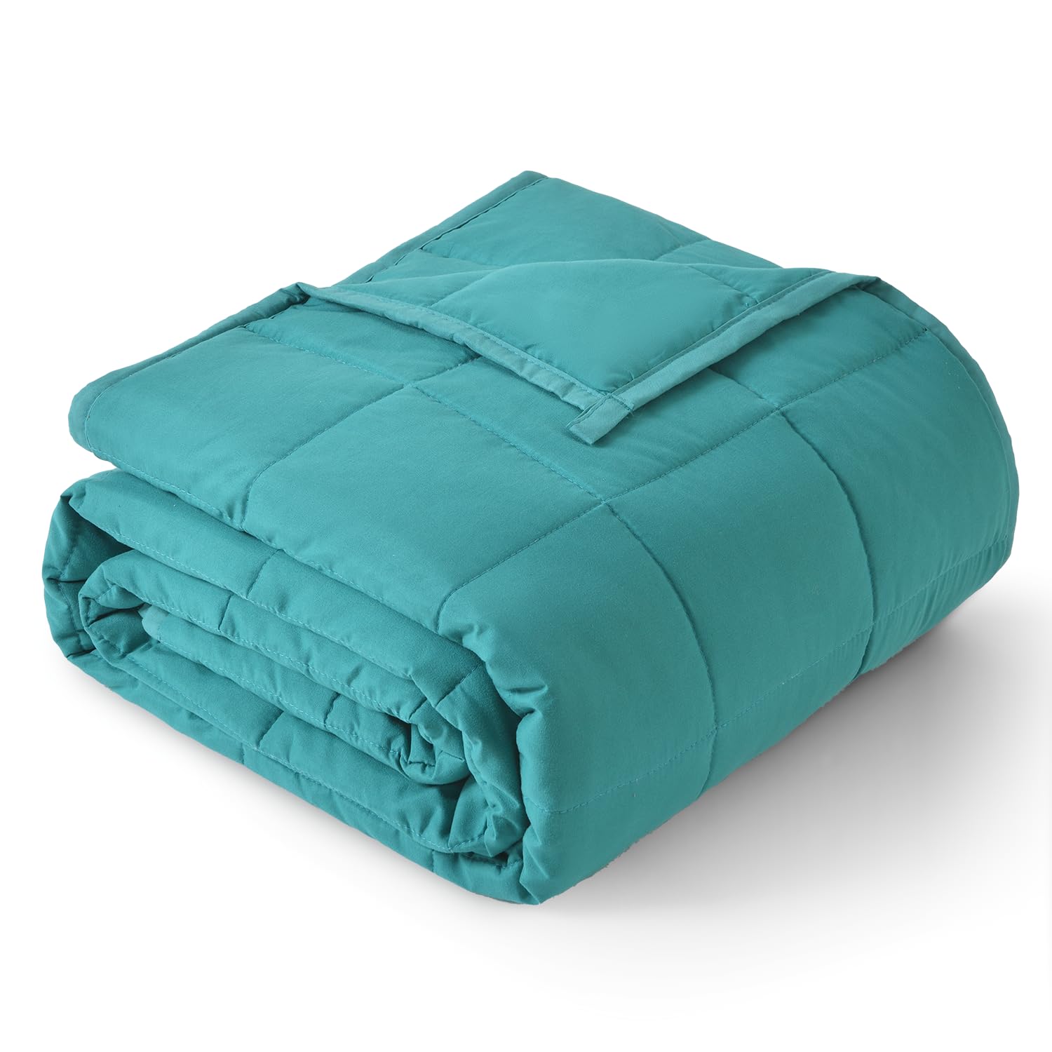 Topblan Cooling Weighted Blanket for Adults, 20 lbs 60 x 80 Queen Size Bed