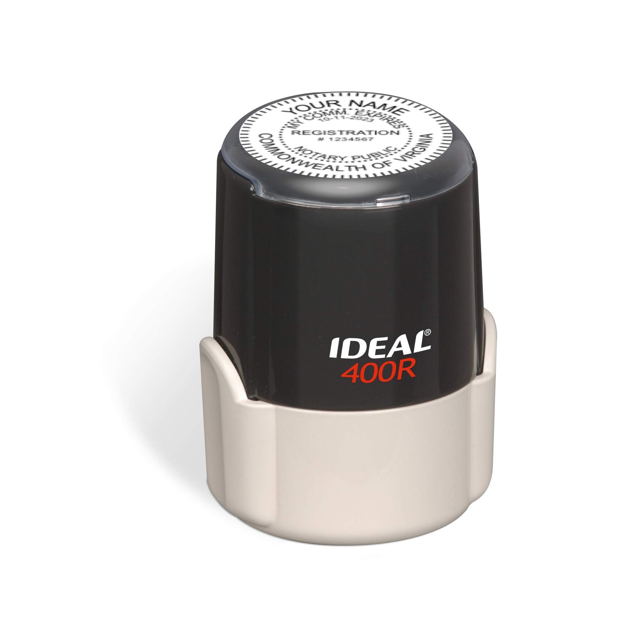 Round Notary Stamp For State Of Georgia Self Inking Unit