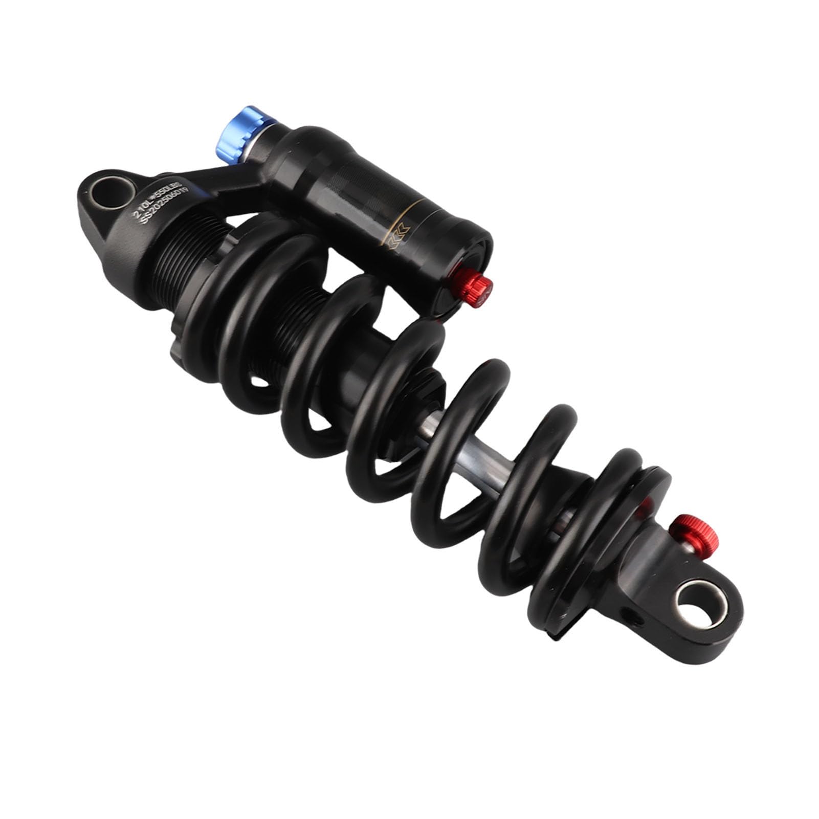 Yinhing Rower 230 Mm Sprężyna Tylnego Zawieszenia ze Stopu Aluminium Hydrauliczna do Rowerów Górskich Motocykle Elektryczne Wysoka wytrzymałość Łatwa Instalacja (210 MM)