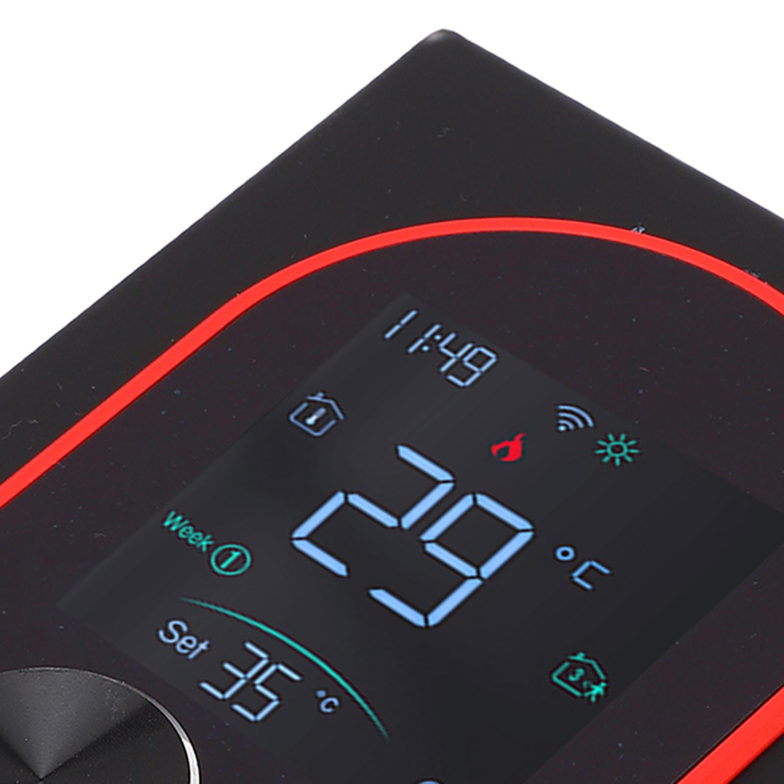 Termostato Intelligente per la Casa, Programmabile a 2,4 GHz con Controllo Remoto Touch Screen dell'APP Smart Life, Termostato Digitale Senza Cavo C Richiesto per Sistemi di Riscaldamento e