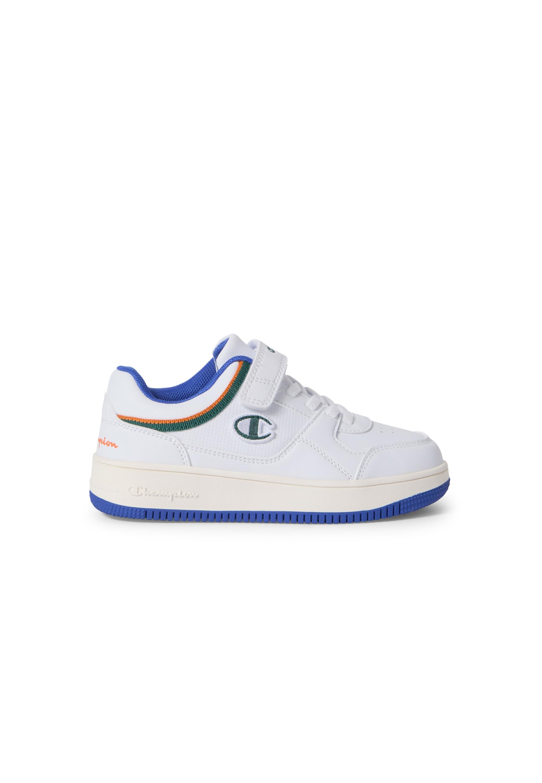 Champion RD18 B PS Low Cut Shoe, White, 1 UK Child