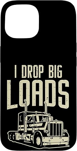 Miniatura 10 de iPhone 11 I Drop Big Loads Semi Truck Trucking Driver Trucker estuche de regalo