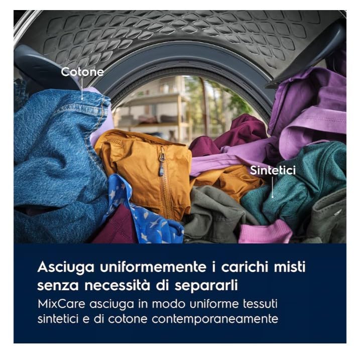 Electrolux EW6H19G asciugatrice Libera Installazione Caricamento Frontale 9 kg A+++ Bianco
