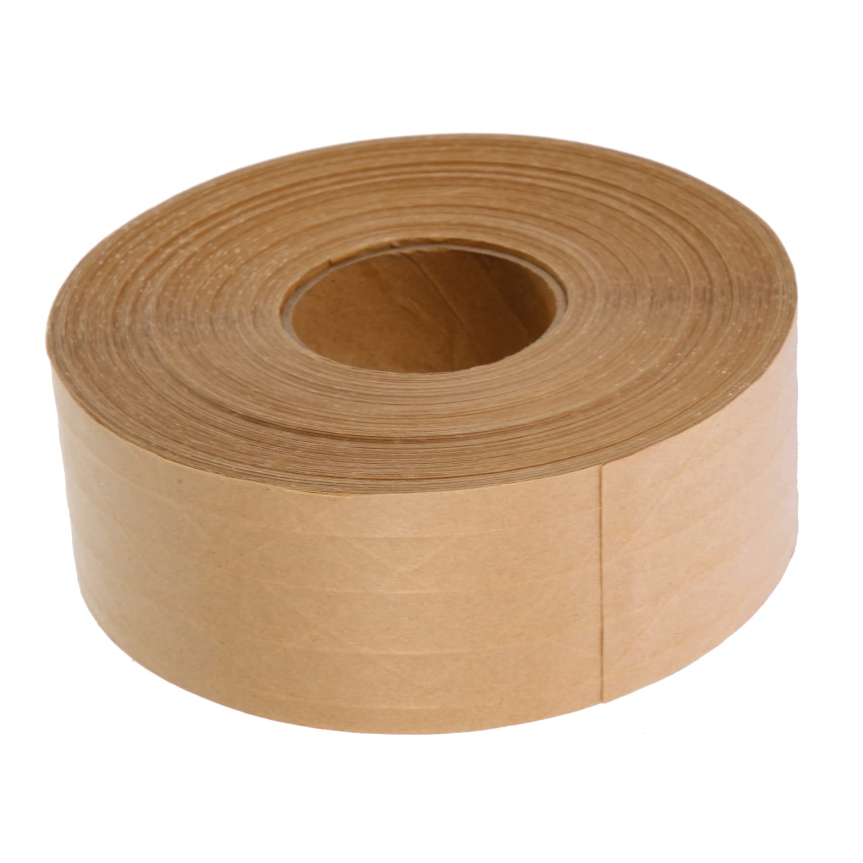 Uonlytech 3 Nastro per Pacchi Carta Kraft Adesione e Resistente Al Calore Scrivibile Ed Ecologico per Imballaggi e Sigillature Domestiche