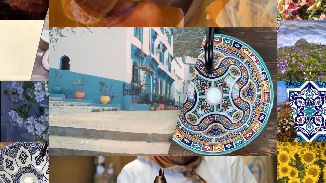 Lorena - Lavabo Mexicain Turquoise