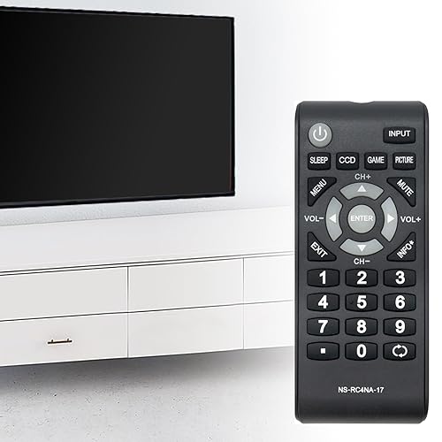 Miniatura 5 de Mando a distancia NS-RC4NA-17 NSRC4NA17 apto para TV LCD INSIGNIA NS-32D310NA17 NS-48D510NA17 NS-32D310MX17 Ns-55d510na17 Ns-55d510mx17