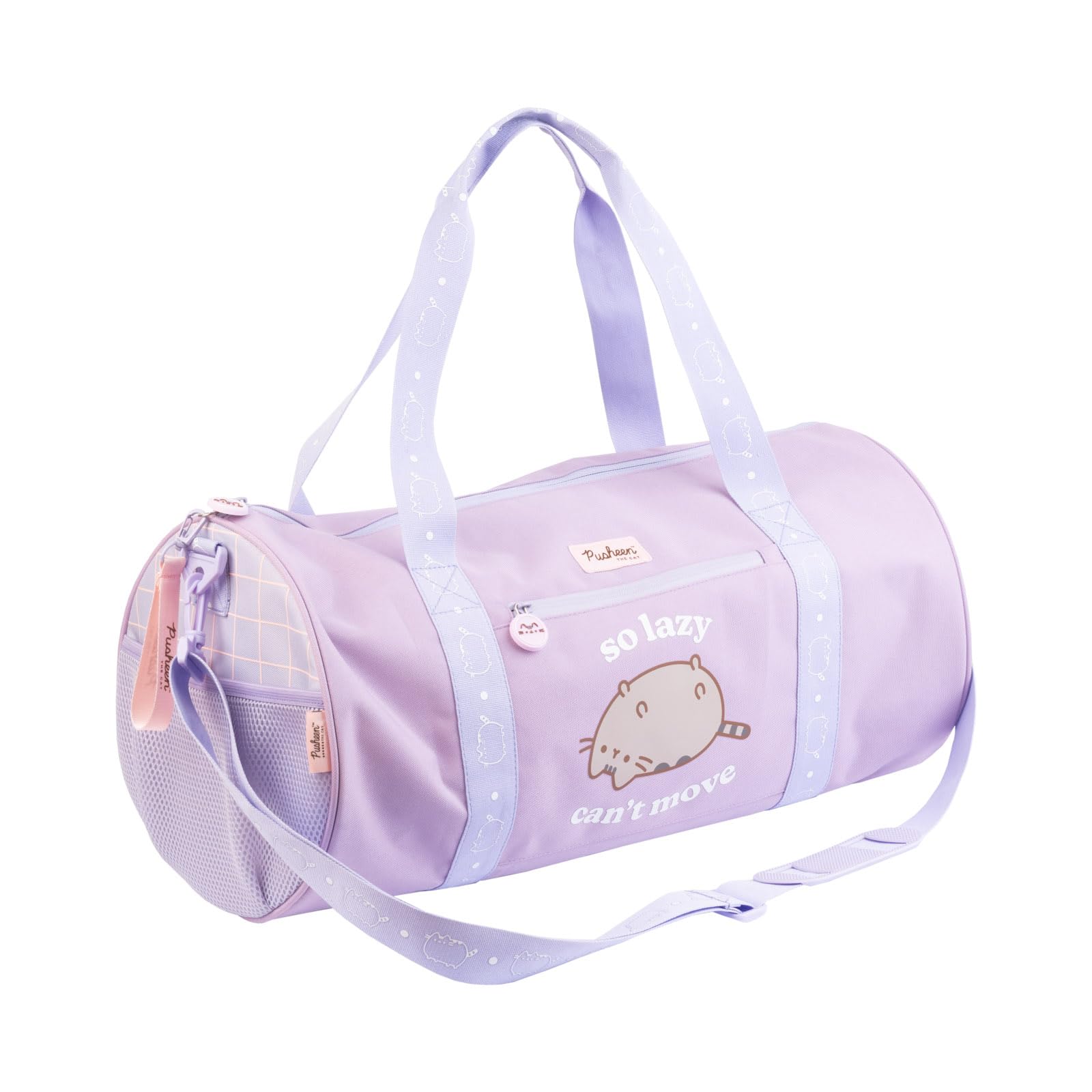 Grupo Erik Pusheen Gym Duffle Bag | Gym Bag Bag With Shoe Compartment | 38L / 11.8 x 19.7 x 9.8 inches / 30 x 50 x 25 cm | Gym Bag | Duffle Bag | Pusheen Gifts | Pusheen Cat