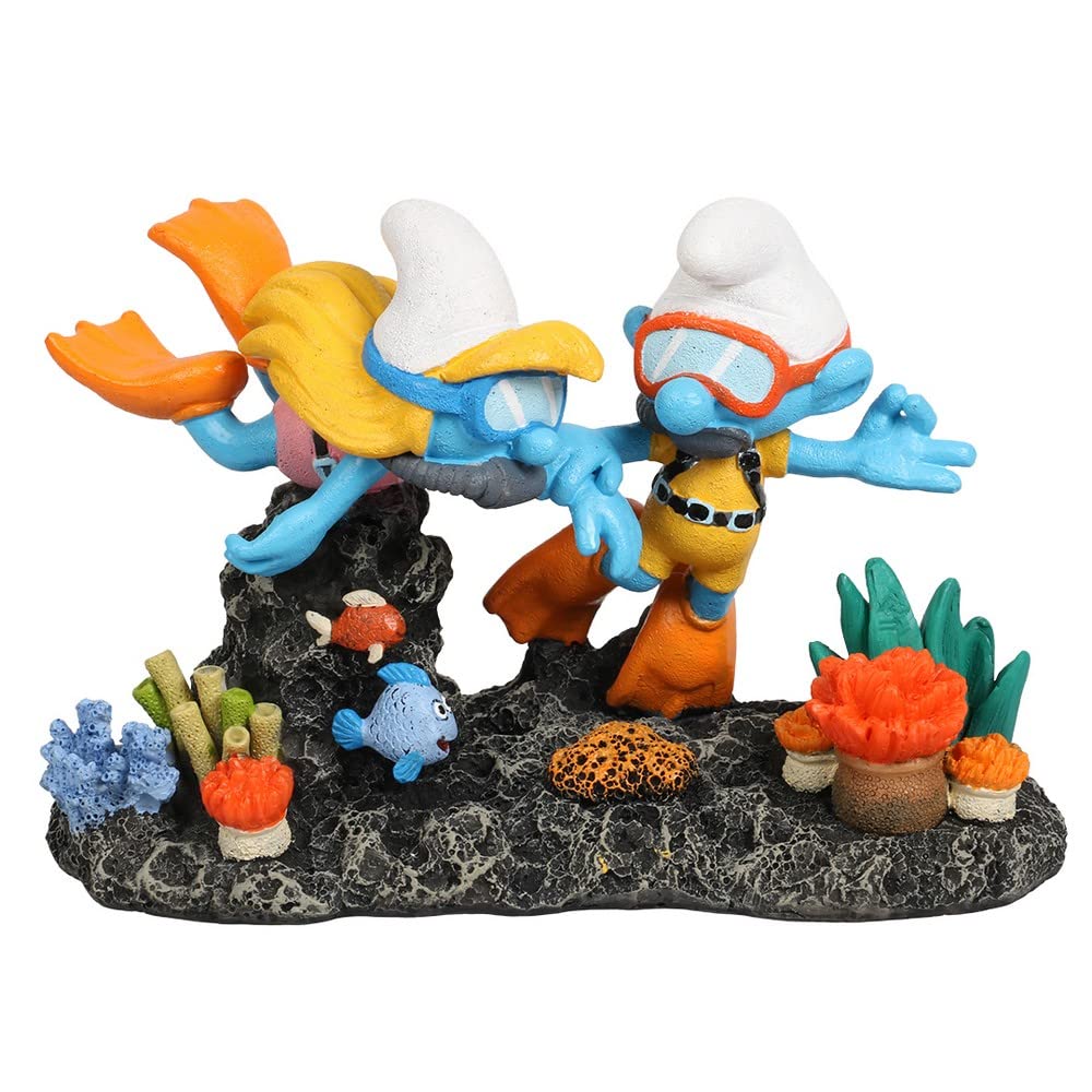 Aqua Della Collectible figurine The Smurfs, smurfs diving (2022)