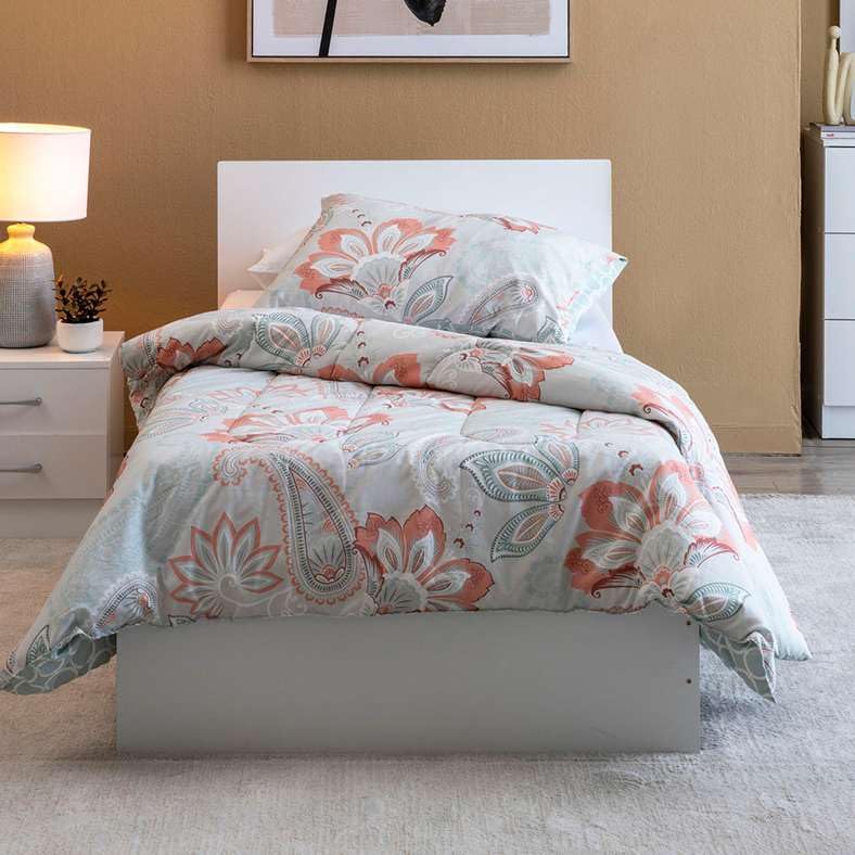 ARLIN SINGLE BED 90X190 CM - WHITE