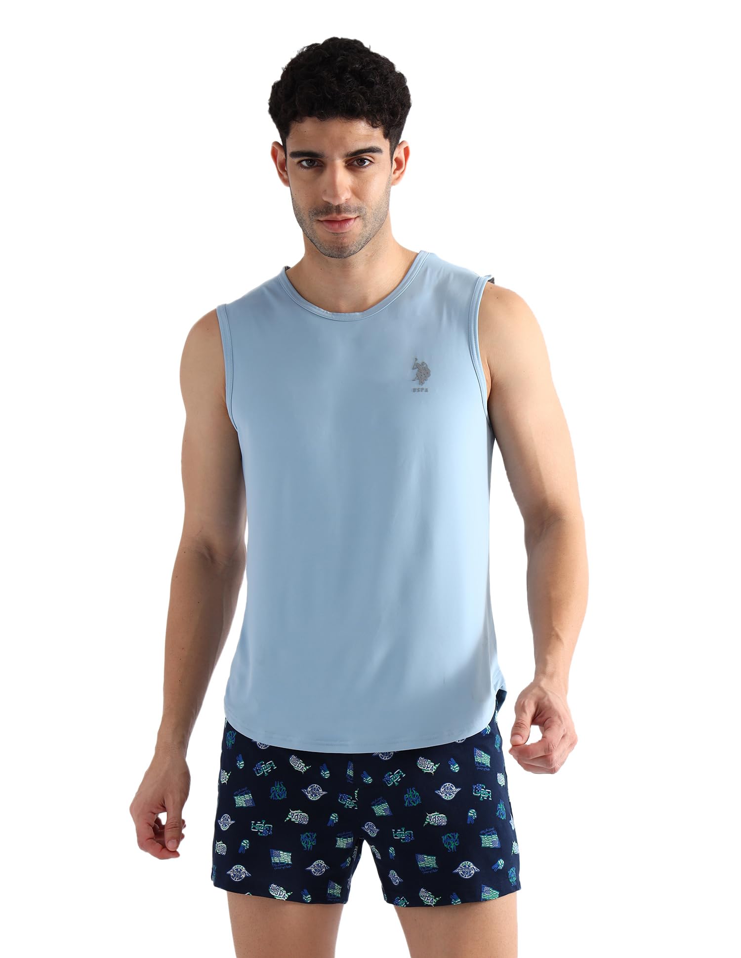 Mens Solid Vest - Pack of 1