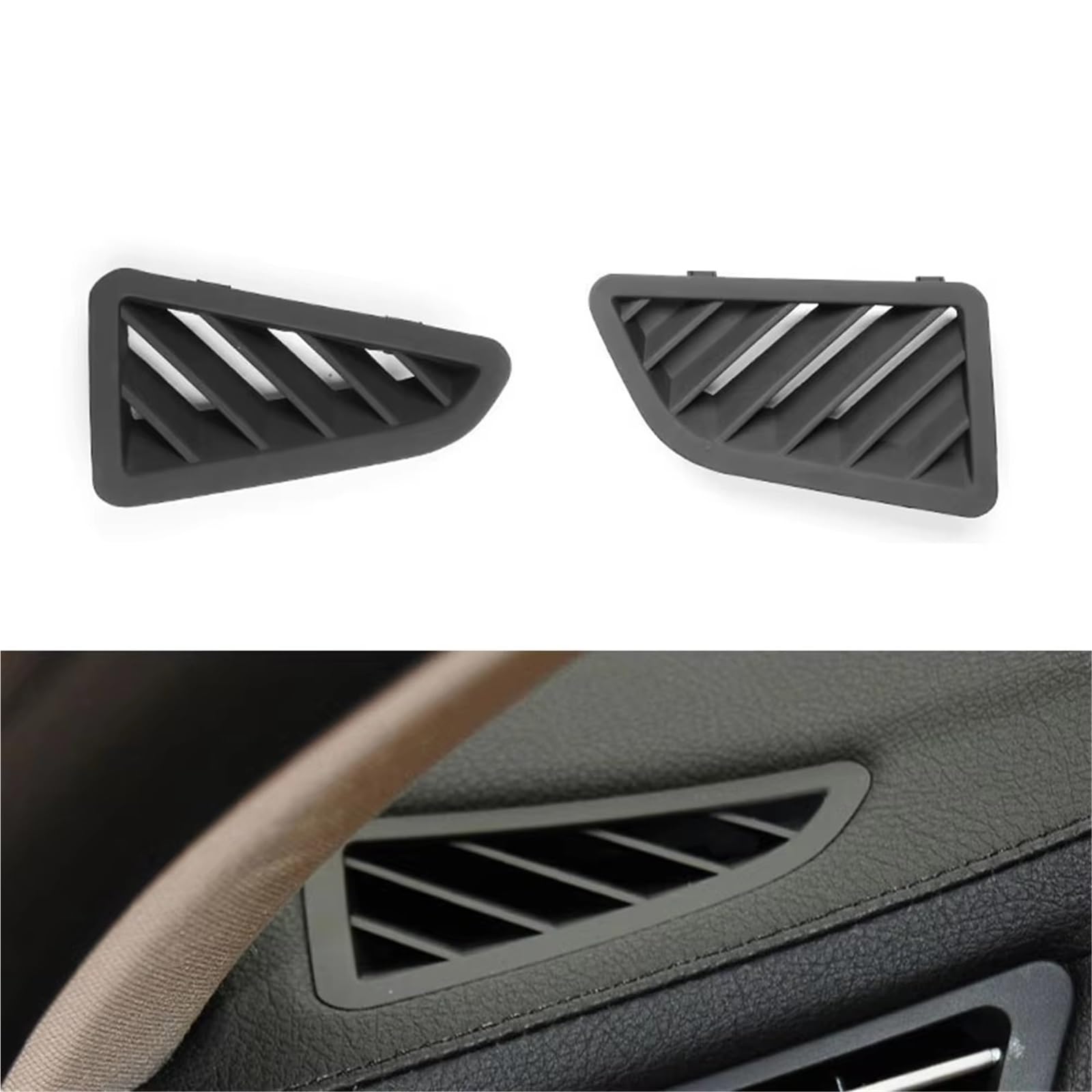 Luftauslass Verkleidung Kompatibel Mit 7 Serie Für F01 Für F04 2009–2014 Auto-AC-Entlüftungsauslass-Abdeckung Aufkleberrahmen Und Innenzubehör