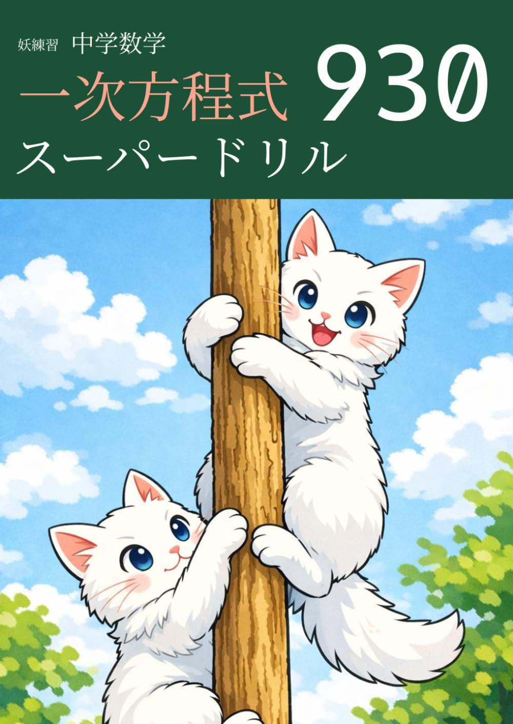 妖練習 中学数学 一次方程式 スーパードリル 930 (中学数学マスターシリーズ)