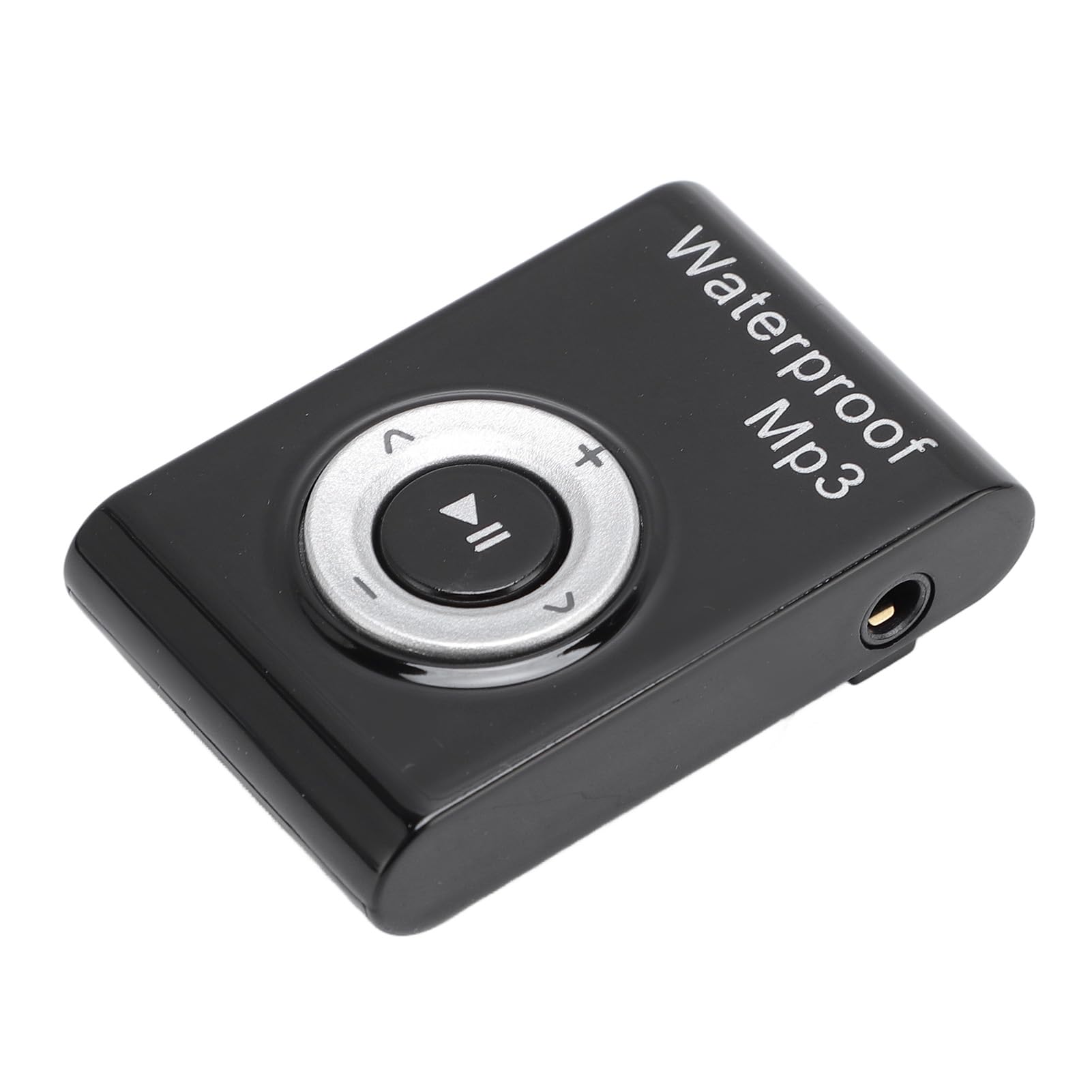 KIMISS Lecteur MP3 étanche 8 Go pour la Natation, Le Surf et la Plongée, Comprend des écouteurs sous-Marins pour la Musique, Idéal pour la Course, Le Ski et Le Kayak (Black)