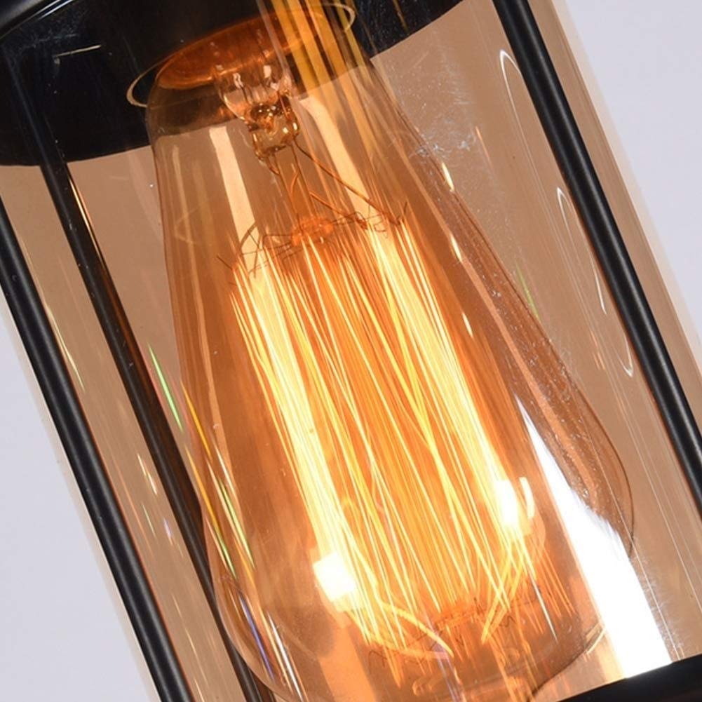 Lámpara de Pared de Queroseno para tubería de Agua Interior, iluminación E27, Accesorios para Sala de Estar, restaurantes, decoración de Pared, mesita de Noche, Aplique de Pared para el hogar,