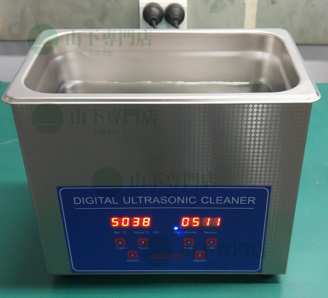 Amazon.co.jp: 高耐久ステンレス製超音波洗浄機 業務用 パワフル 3L 