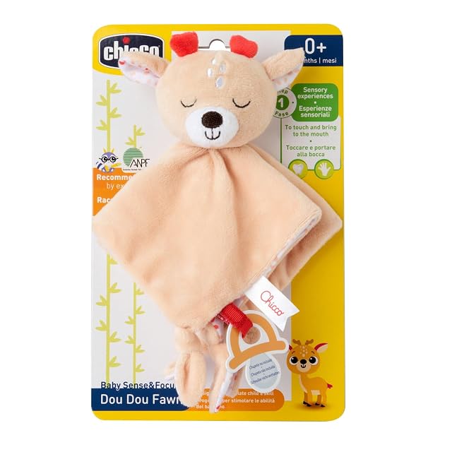 Foto 3 de 3 de Chicco Juego Cervatillo Doudou, Muñeco De Terciopelo Suave con Forma De Ciervo, Peluche para Bebés