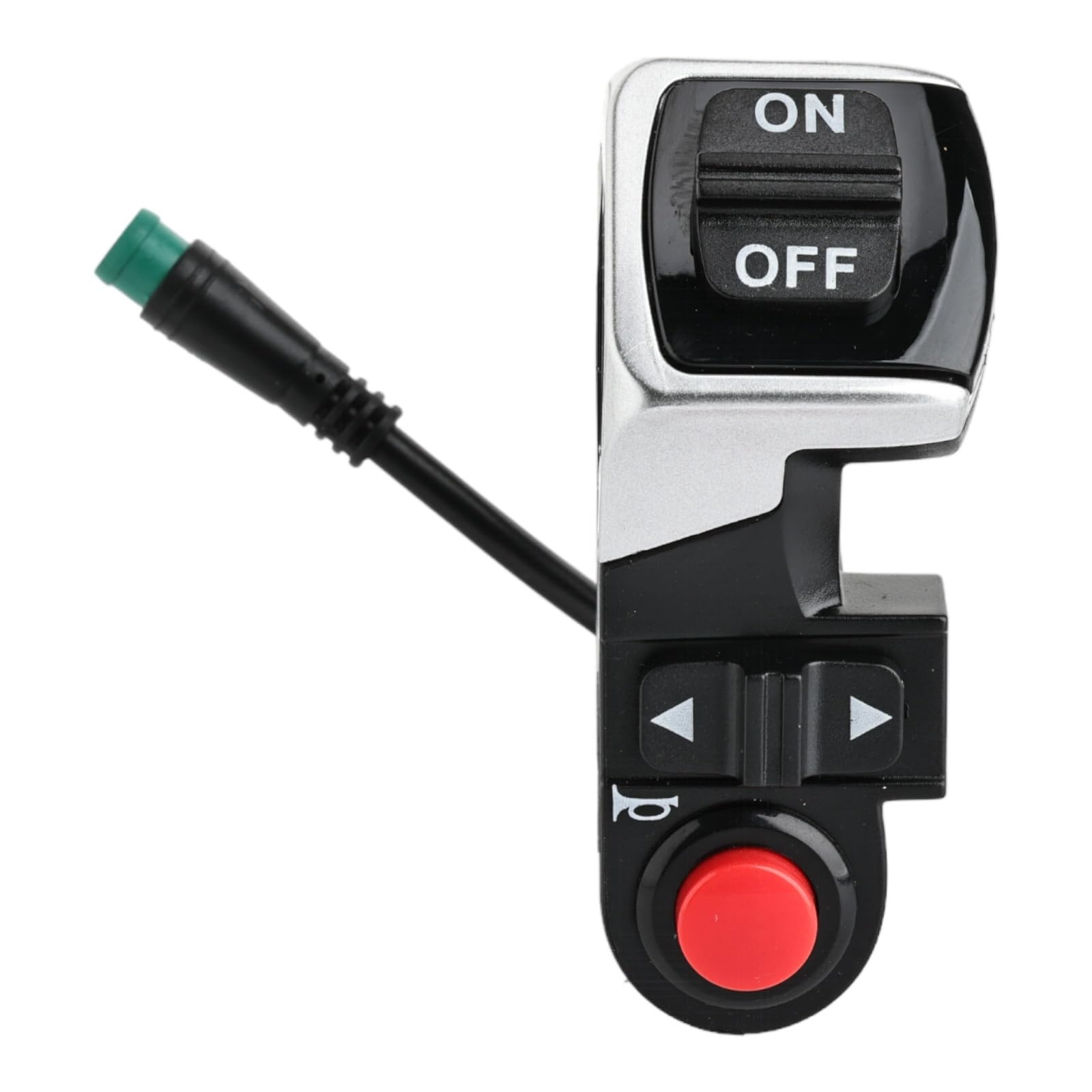 TVAAGHBCBR 5pin Switch Compatible With Kugoo M4 Electric Scooter On Off Power Horn Left Right Turn Lights 3 In 1 For 22.5mm Handlebar Cycling Parts