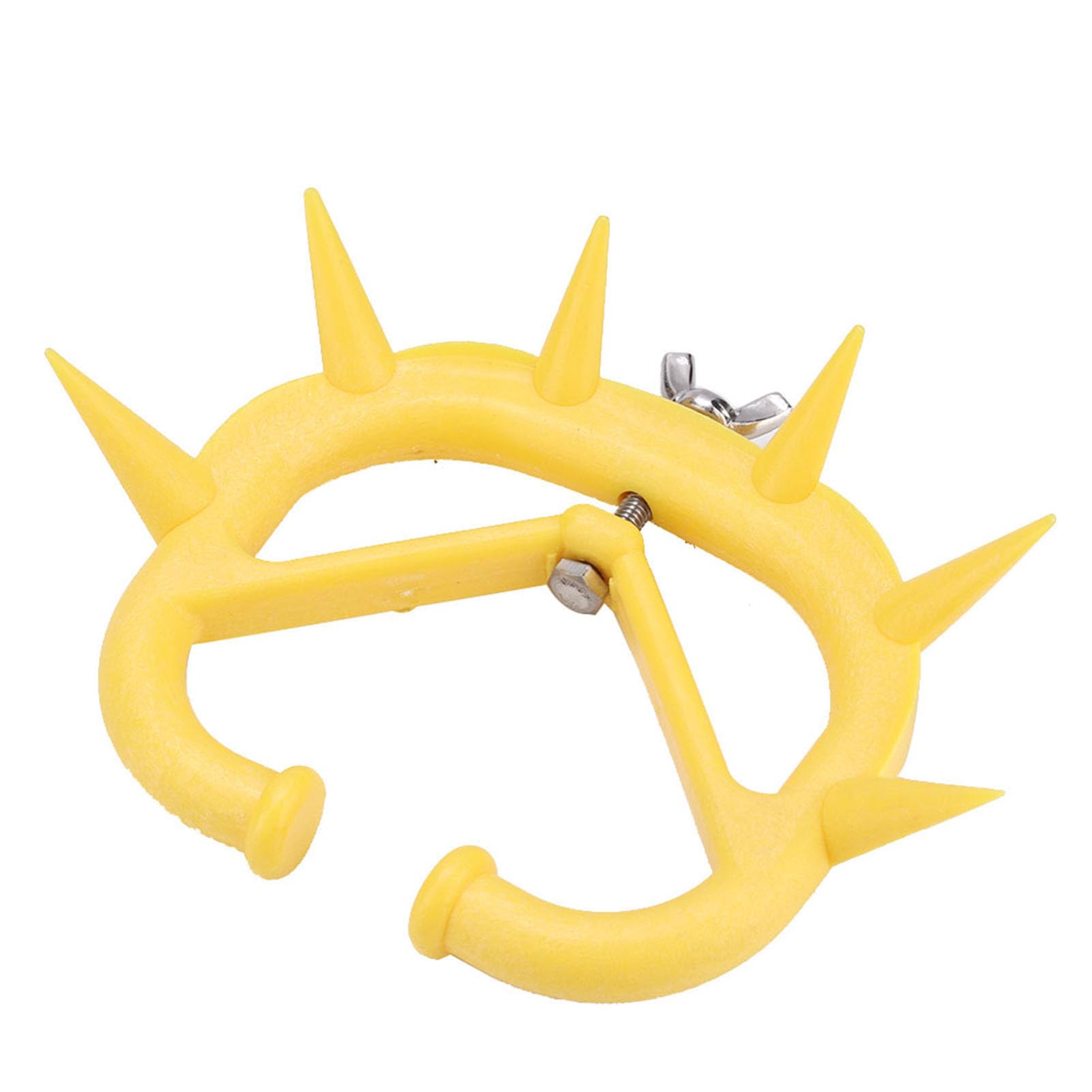 Sevrage de Vache, 10 Pièces Anneau de Nez de Vache de Sevrage de Vache Anneaux de Nez de Sevrage de Veau Outil de Sevrage de Vache en Plastique Outil de Sevrage de Vache Anneau