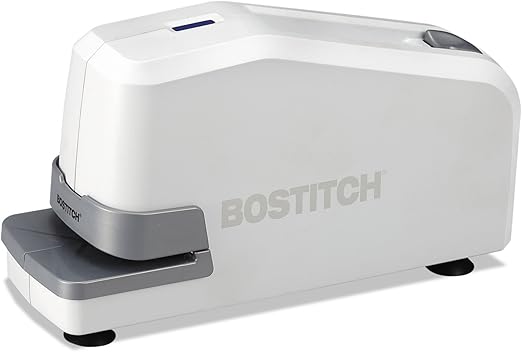 Bostitch Office Impulse 30 Sheet Electric Stapler - Heavy Duty, No-Jam, White (02011)